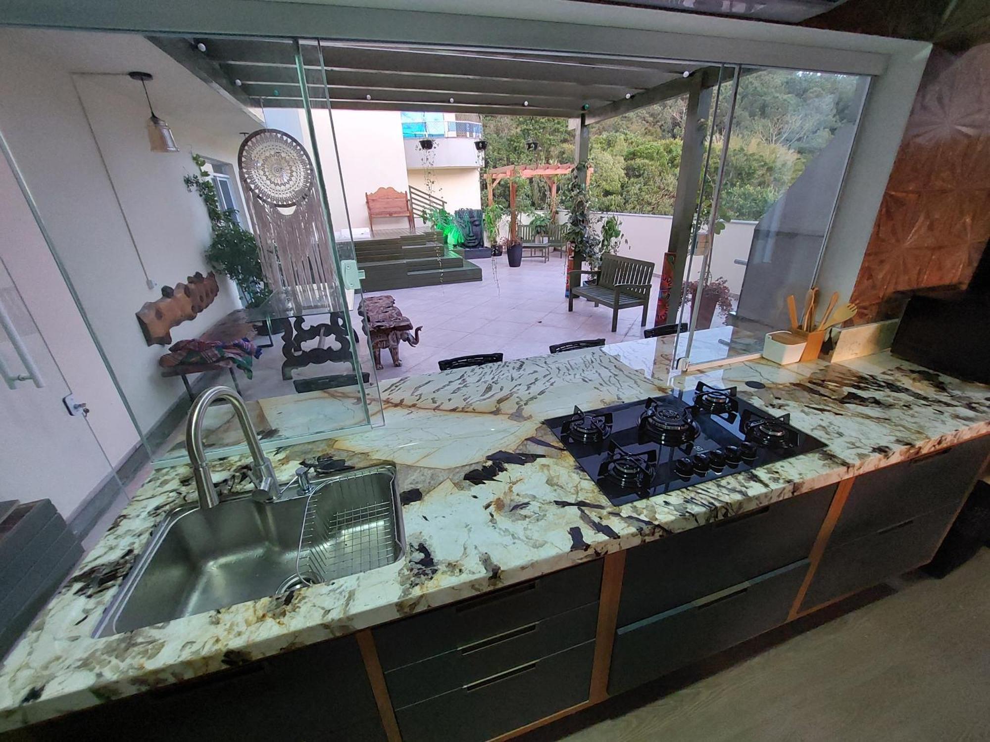Apartamento Jurere Cobertura 400M Do Mar Vista Linda Florianópolis Exterior foto
